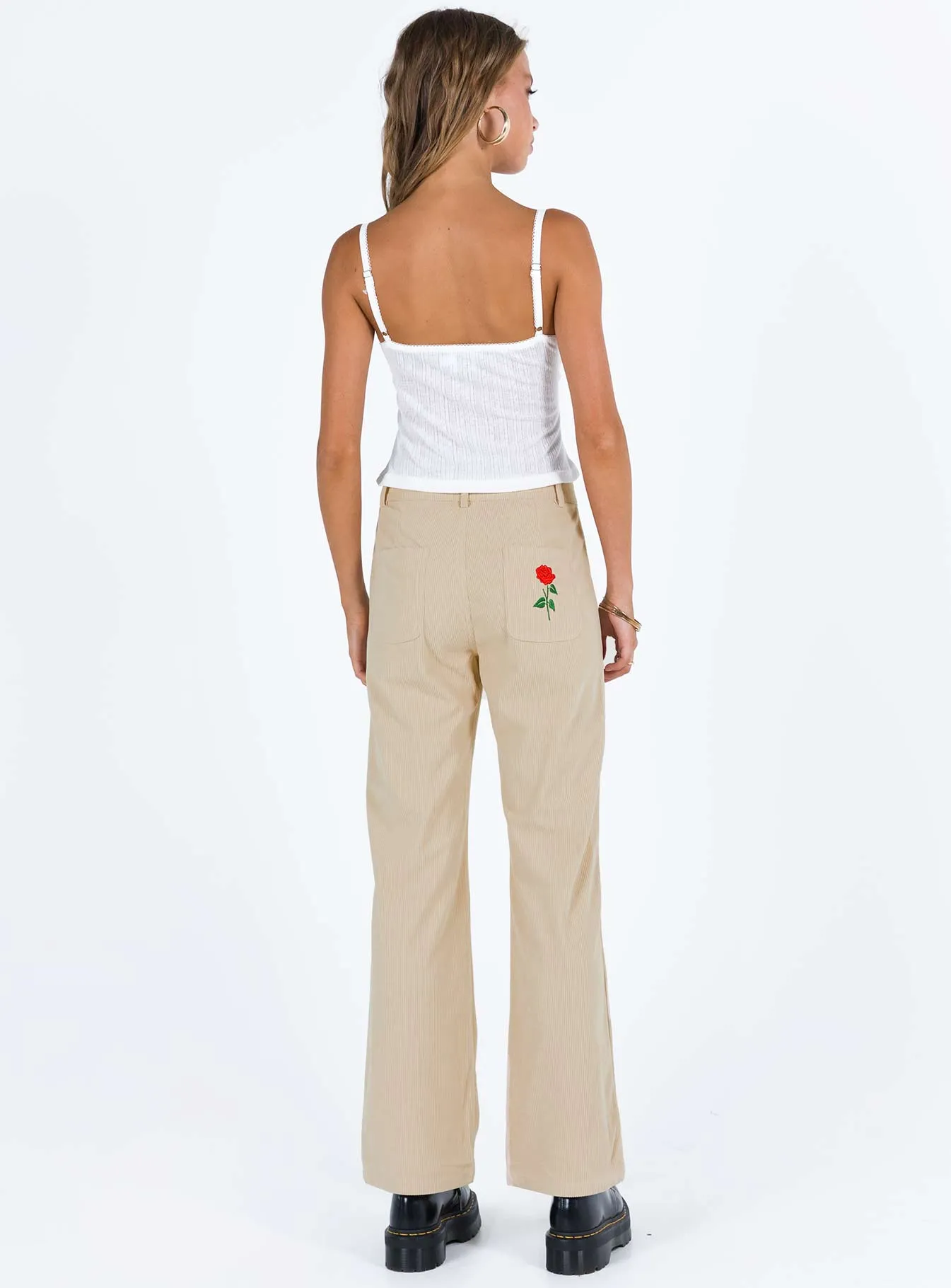 Alatorre Corduroy Pants Beige