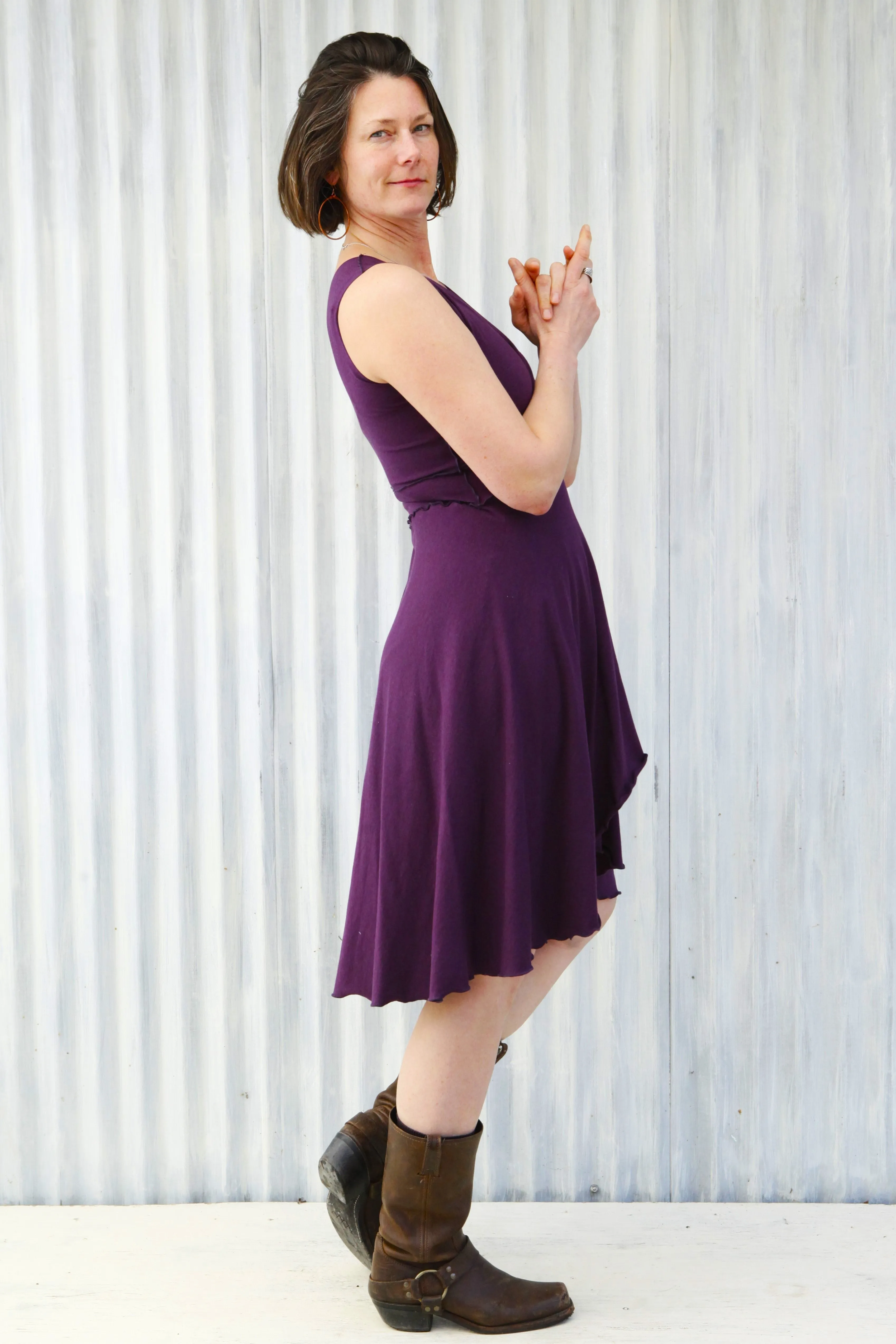 Amethyst Huckleberry Dress