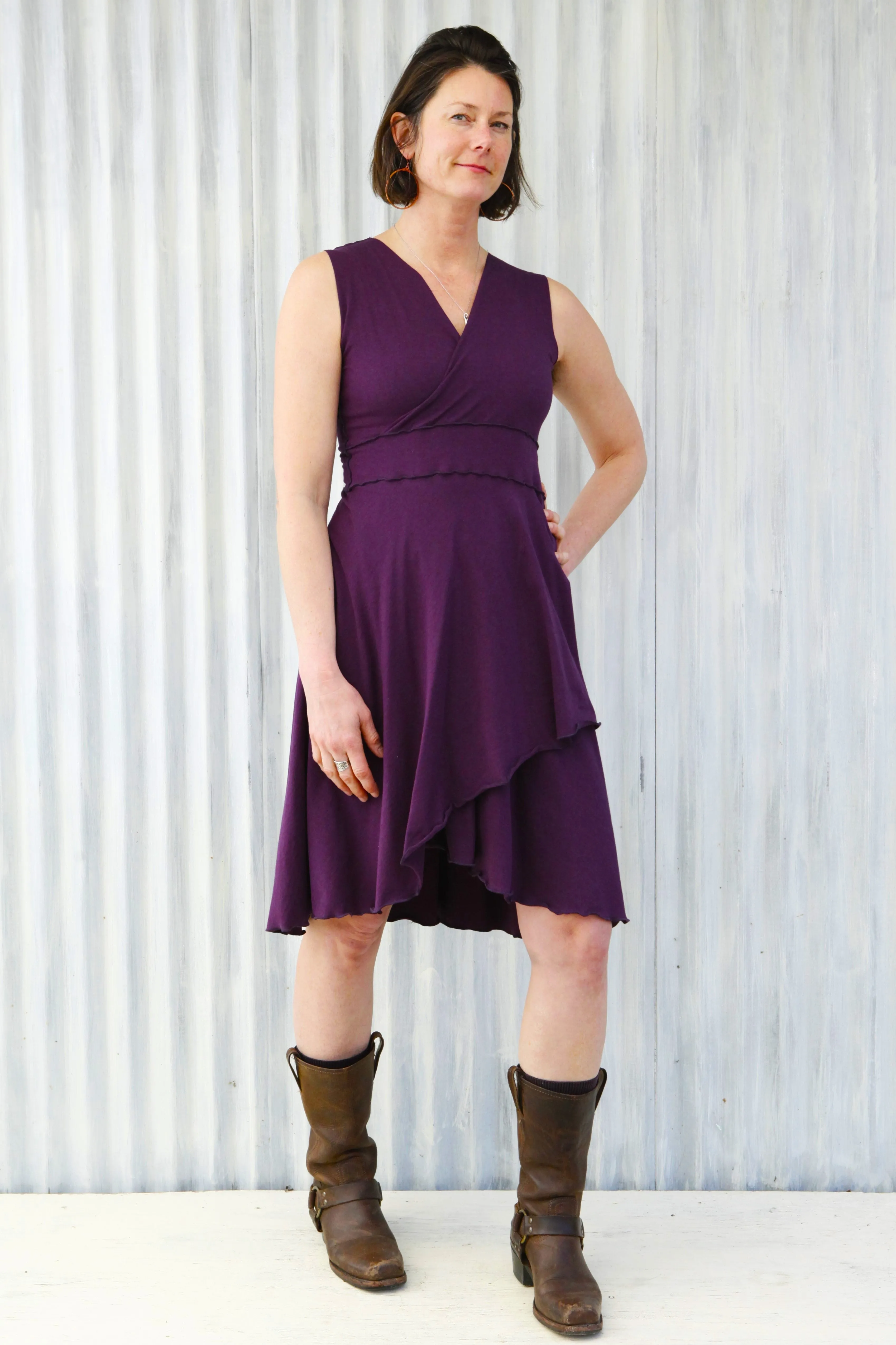 Amethyst Huckleberry Dress