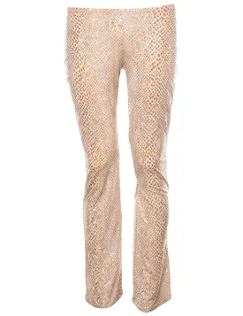 Animal Print Trousers - W26 L31