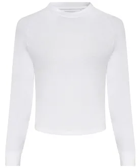 Arctic White - Women's cross back tee