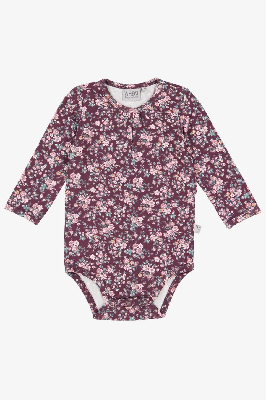 Baby Onesie Wheat Liv Long Sleeve (Size 6M left)