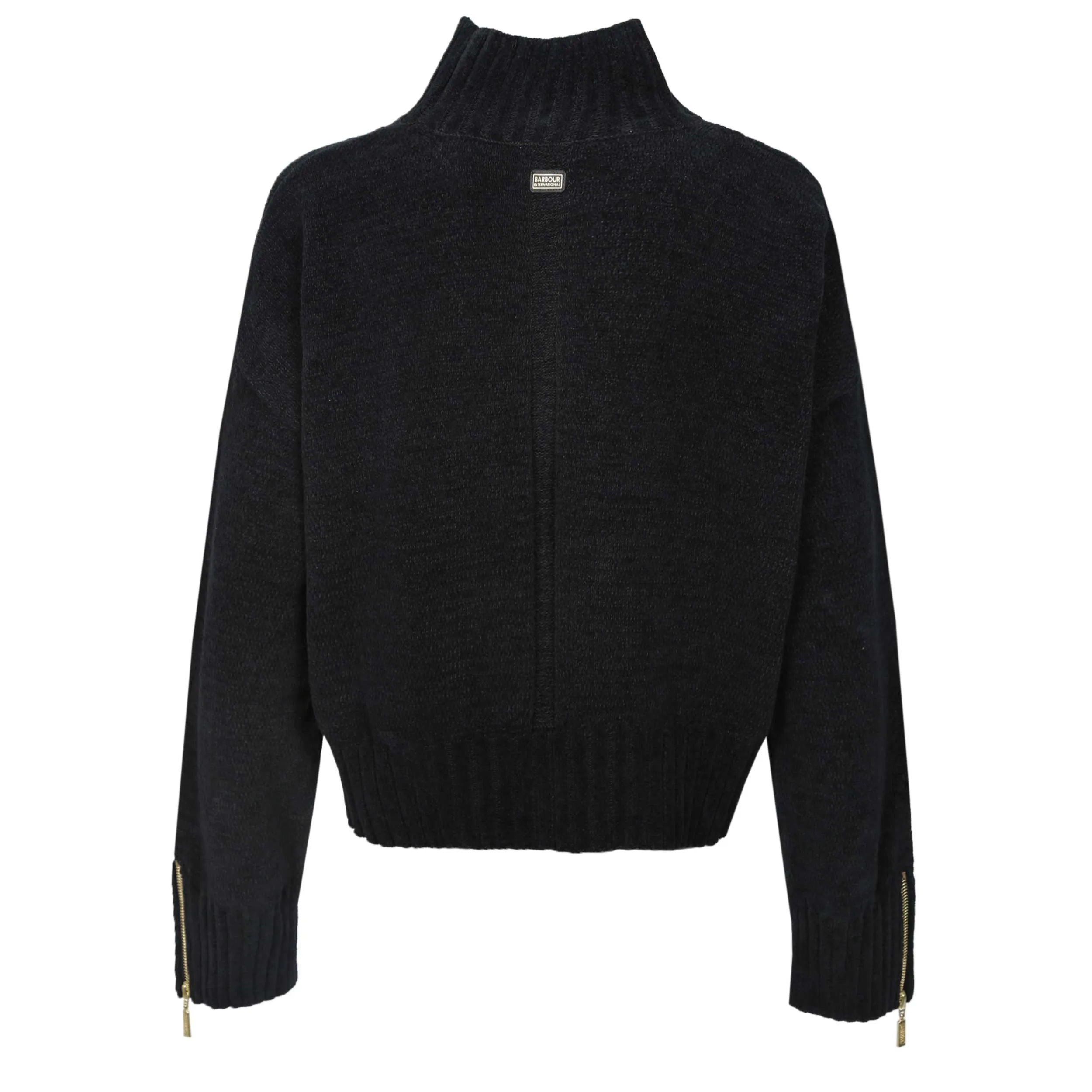 Barbour Milla Knitted Ladies Knitwear in Black