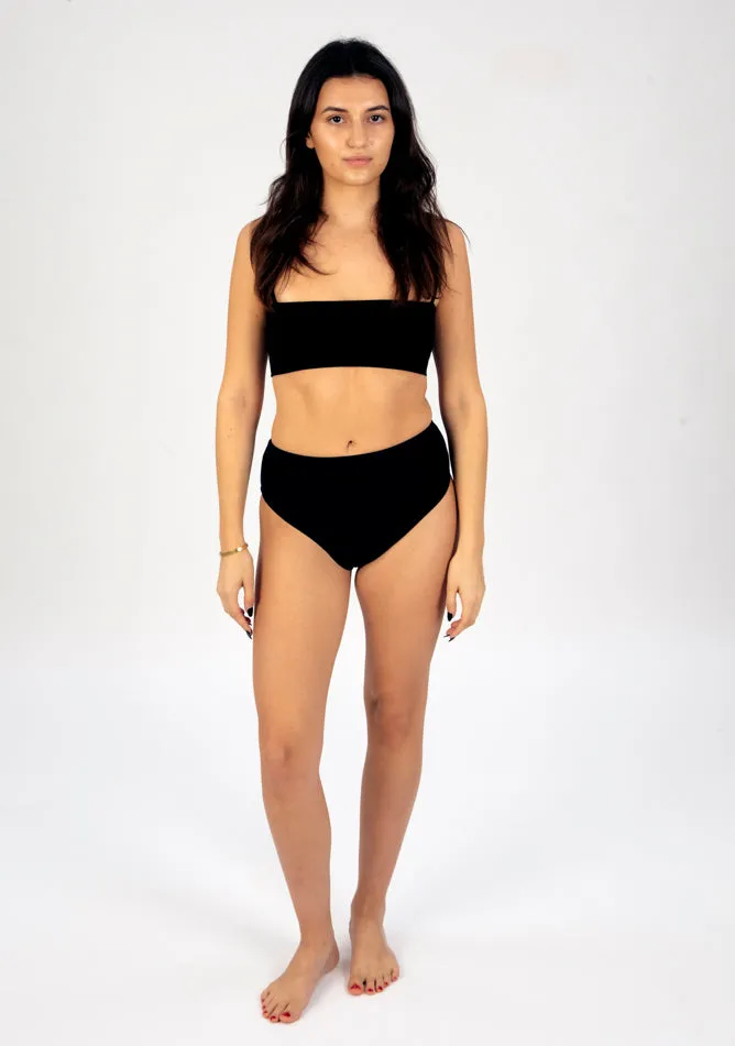 Black High Waisted Period Pant - Super Heavy Absorbency