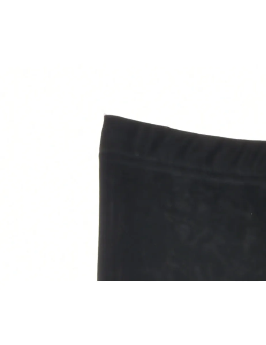 Black Velvet Trousers - W30 L29