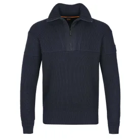 BOSS Atondo Knitwear in Navy