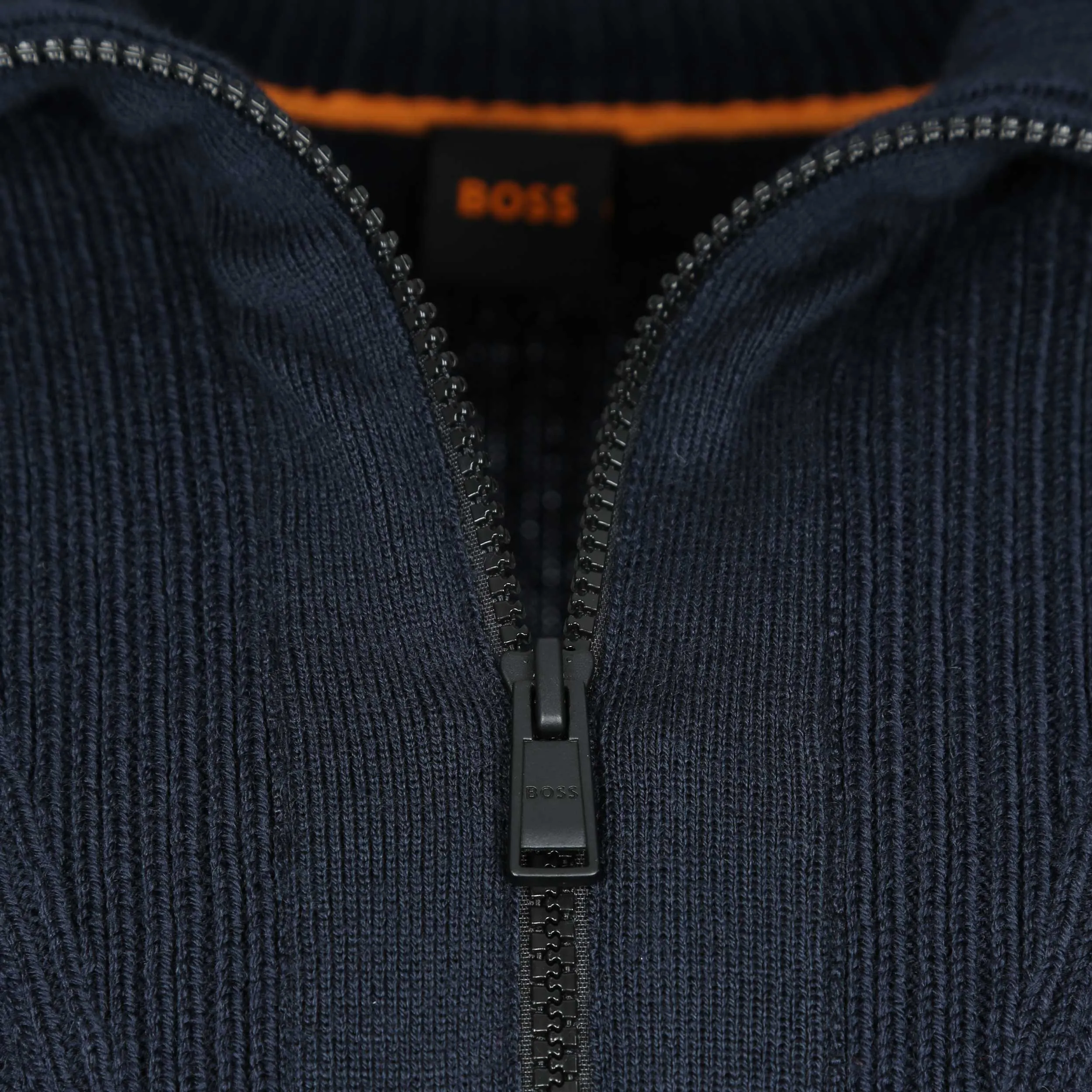 BOSS Atondo Knitwear in Navy