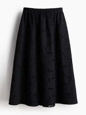 Broderie anglaise skirt