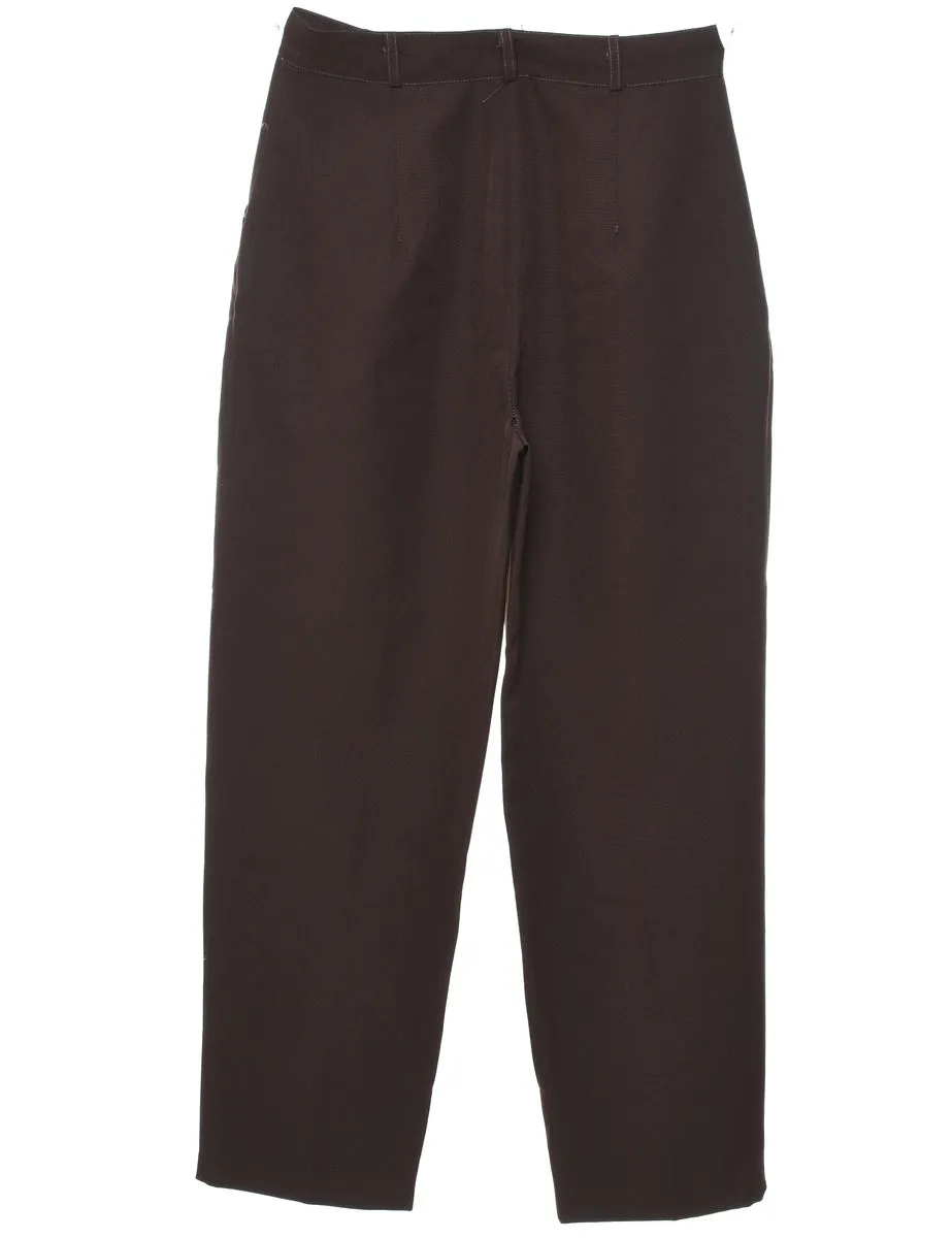 Brown Trousers - W30 L28