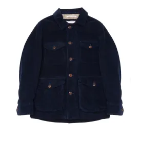 Capalbio Corduroy Field Jacket in Blue