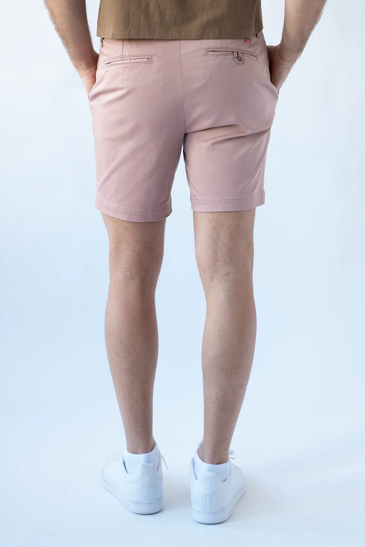 Chino Short 7" - Dusty Mauve