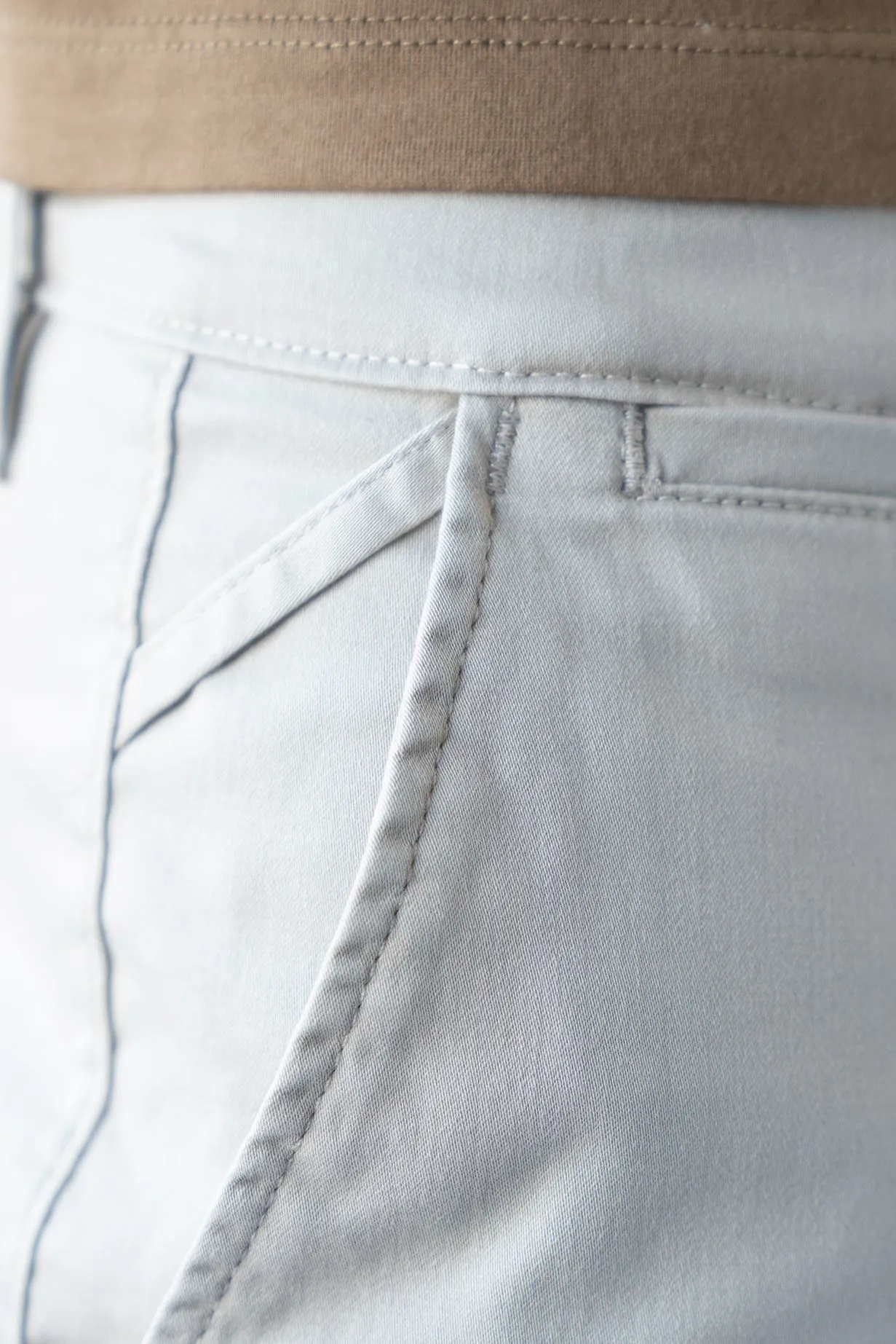 Chino Short 7" - Putty