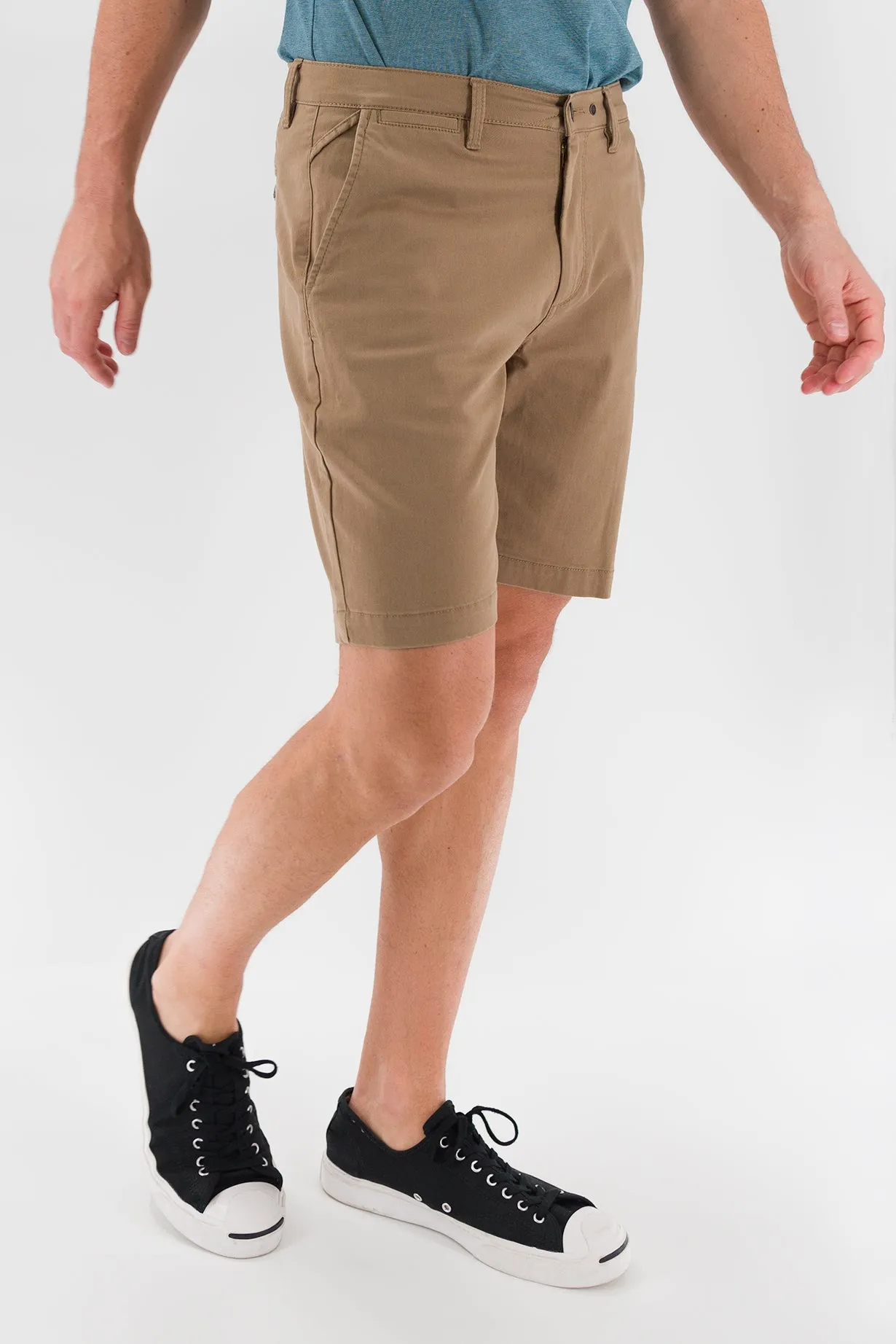 Chino Short 9" - Dark Khaki