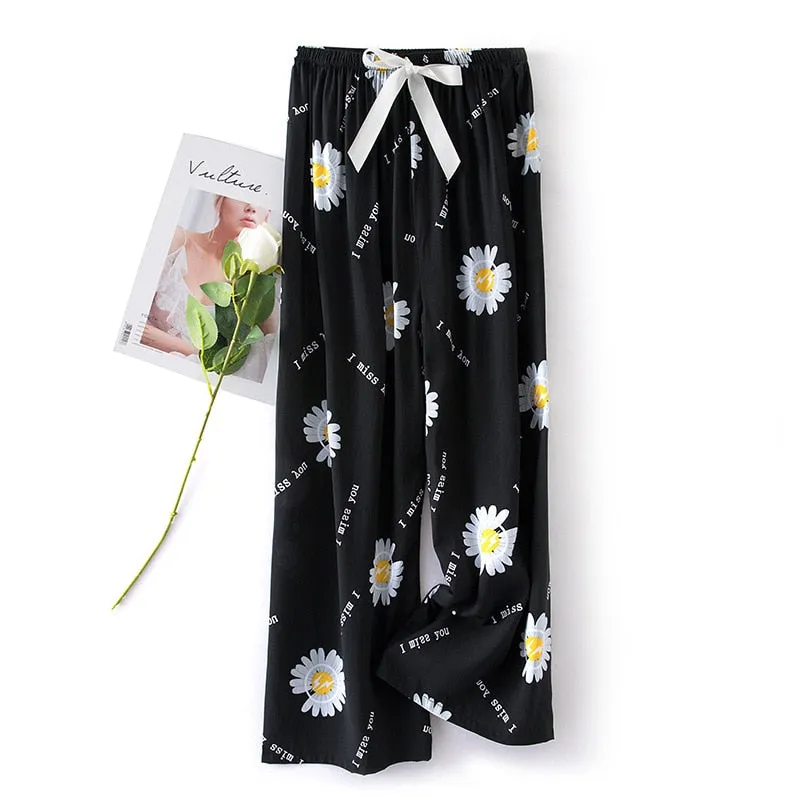 Cotton Print Lounge Nightwear Pyjamas