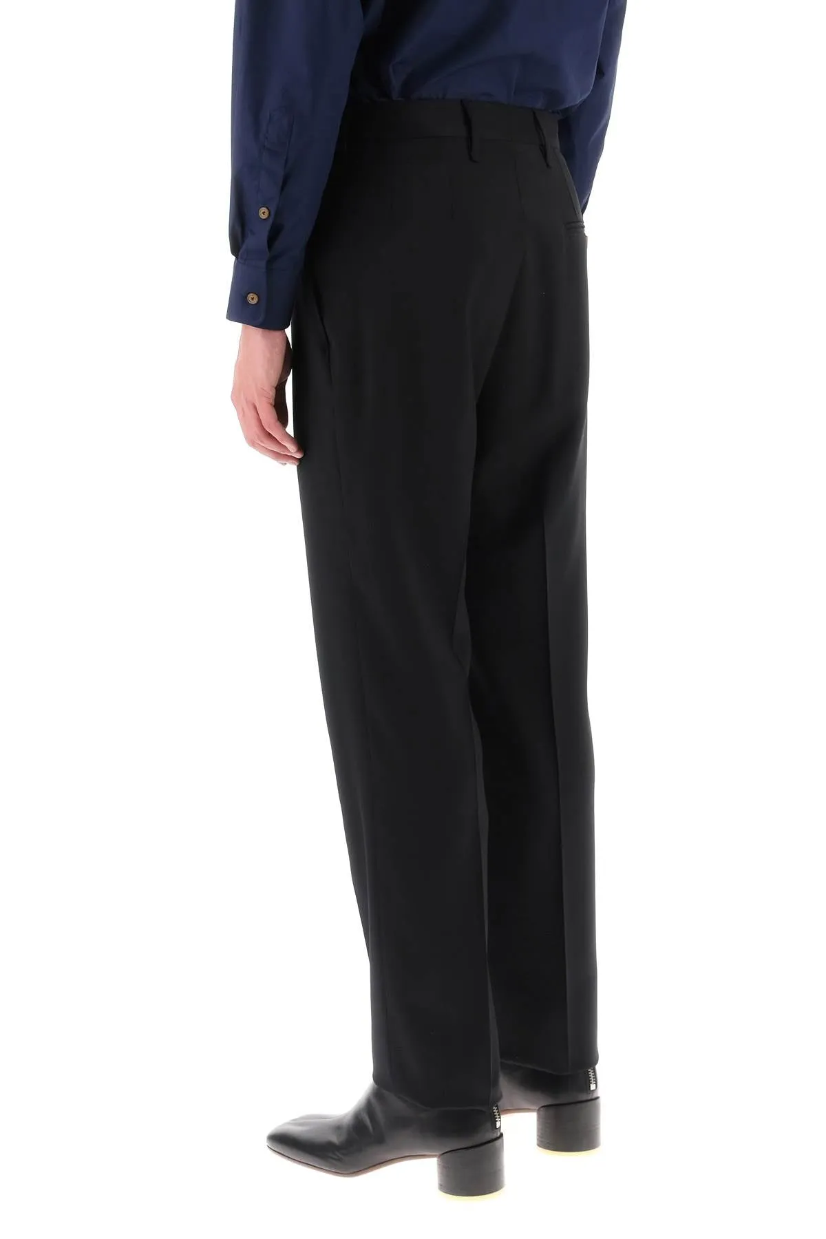 cruise' pants in lightweight wool