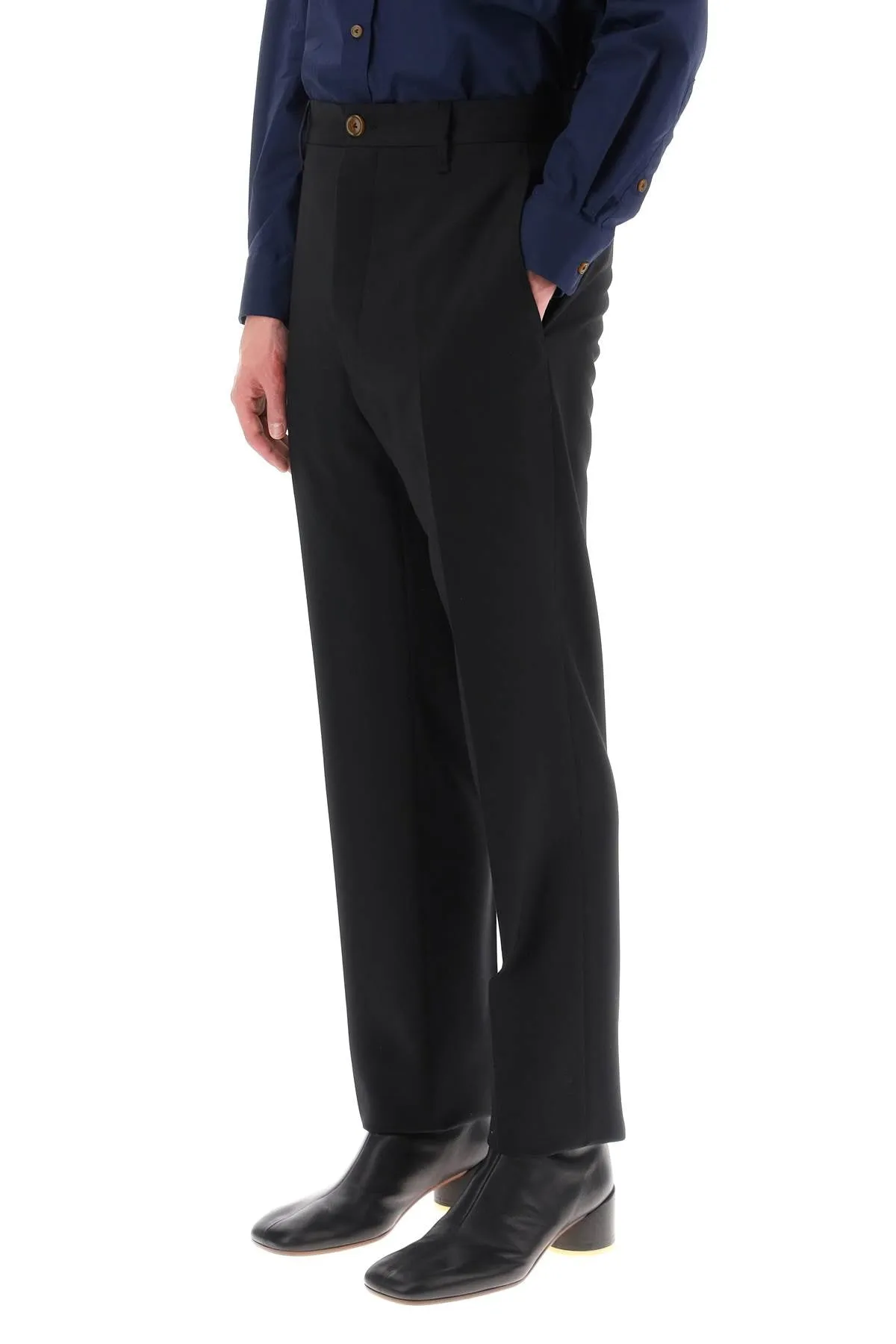 cruise' pants in lightweight wool