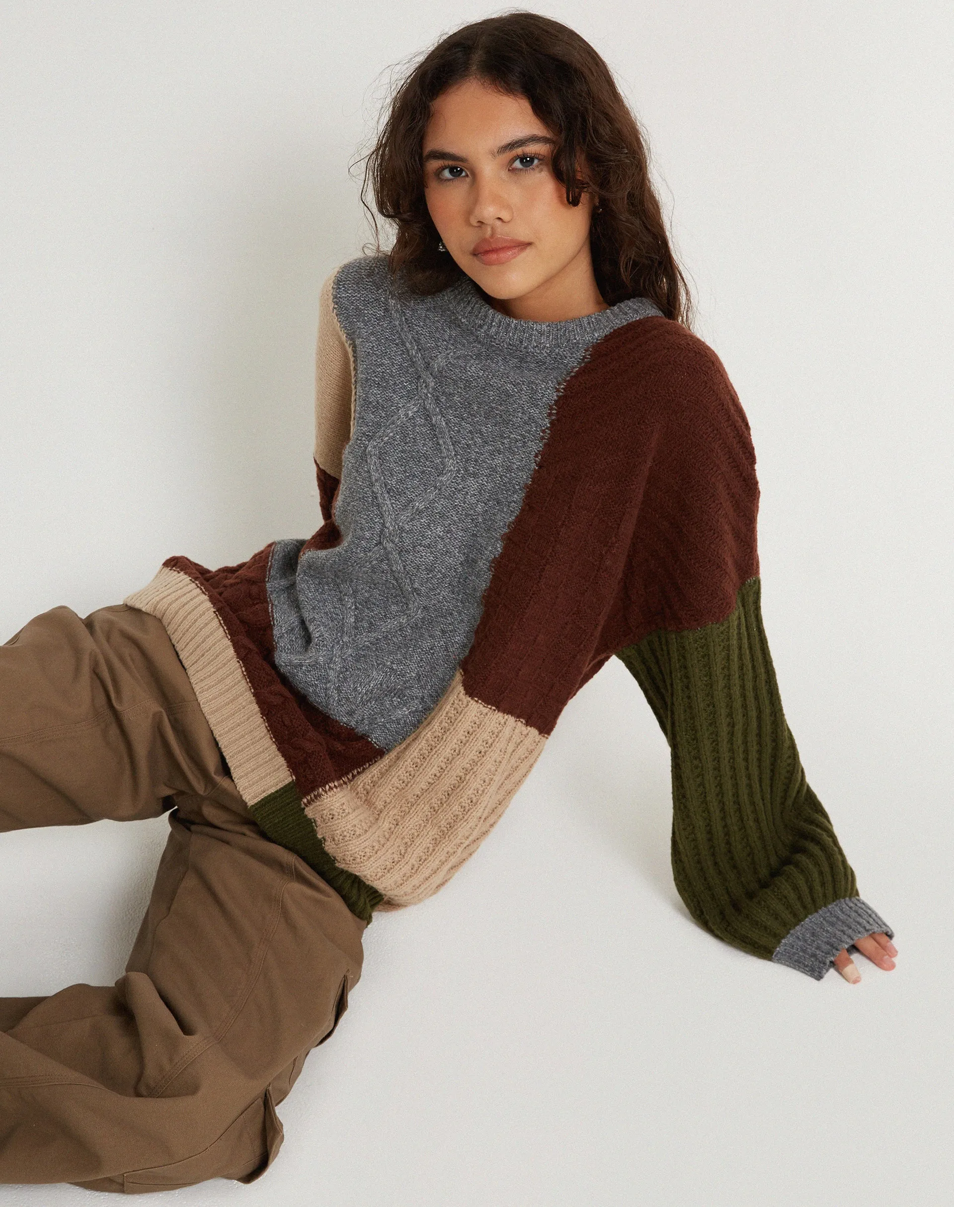 Danar Jumper in Patchwork