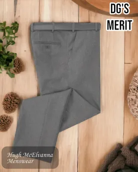 DG's Merit MID GREY Regular Fit Trouser Style: 72268/06