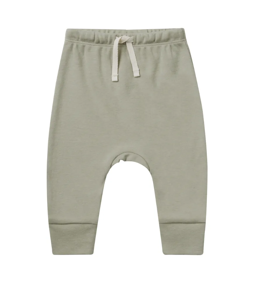 Drawstring Pant || Sage