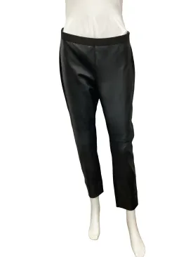 Eileen Fisher Pant Faux Leather Pull On Size: S