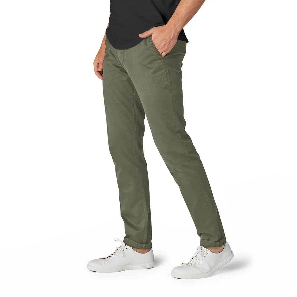 Feel Good Camo Olive Chinos