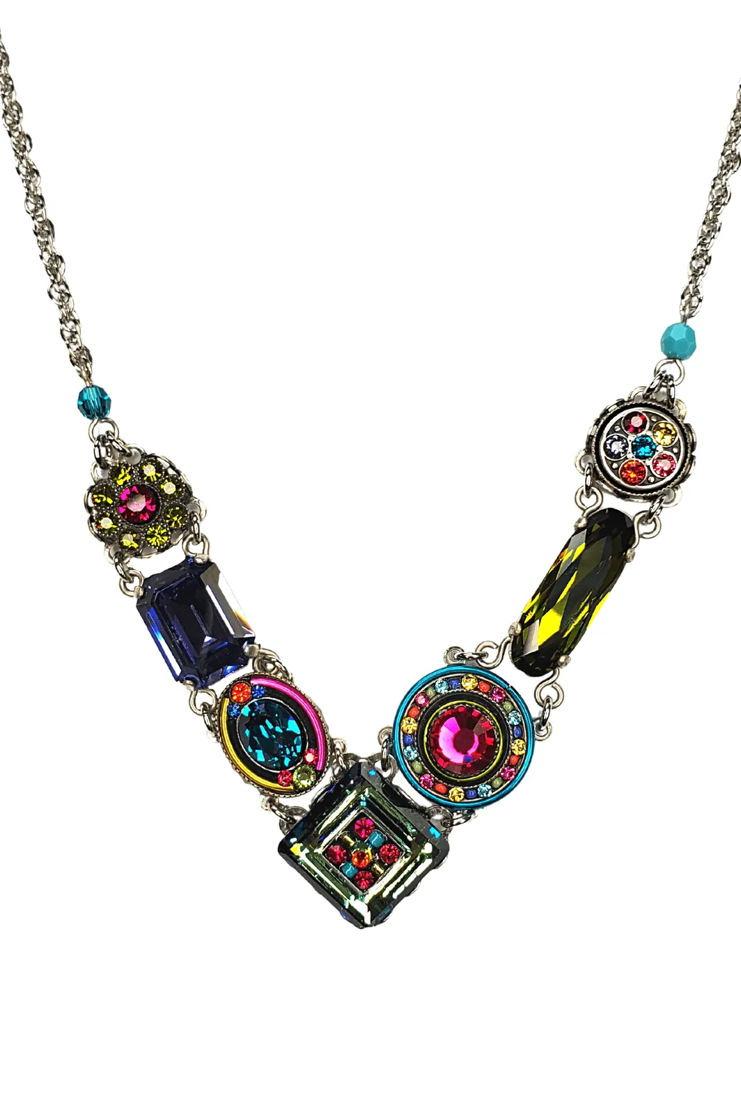 Firefly La Dolce Vita V-point Swarovski Necklace