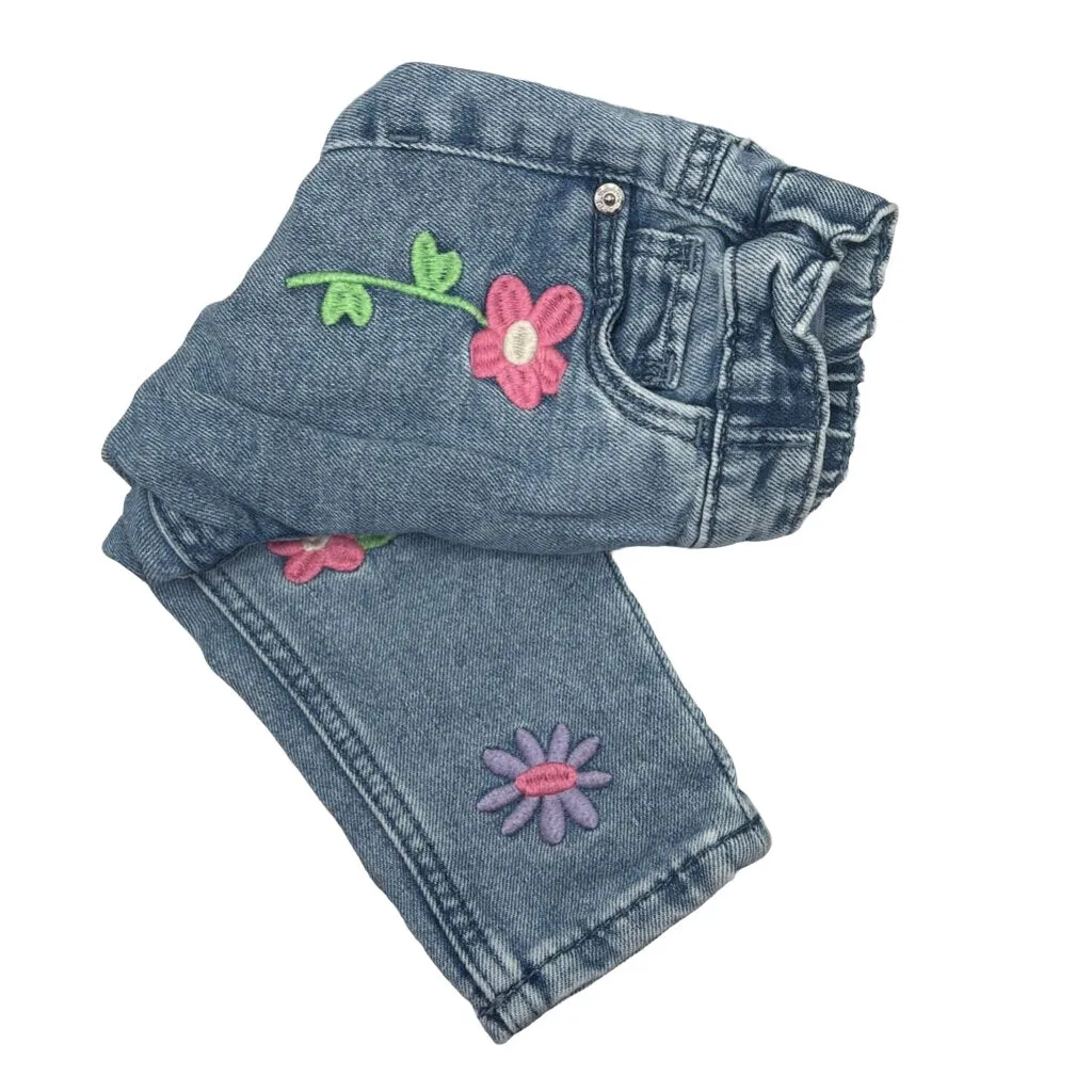 Floral Jeans