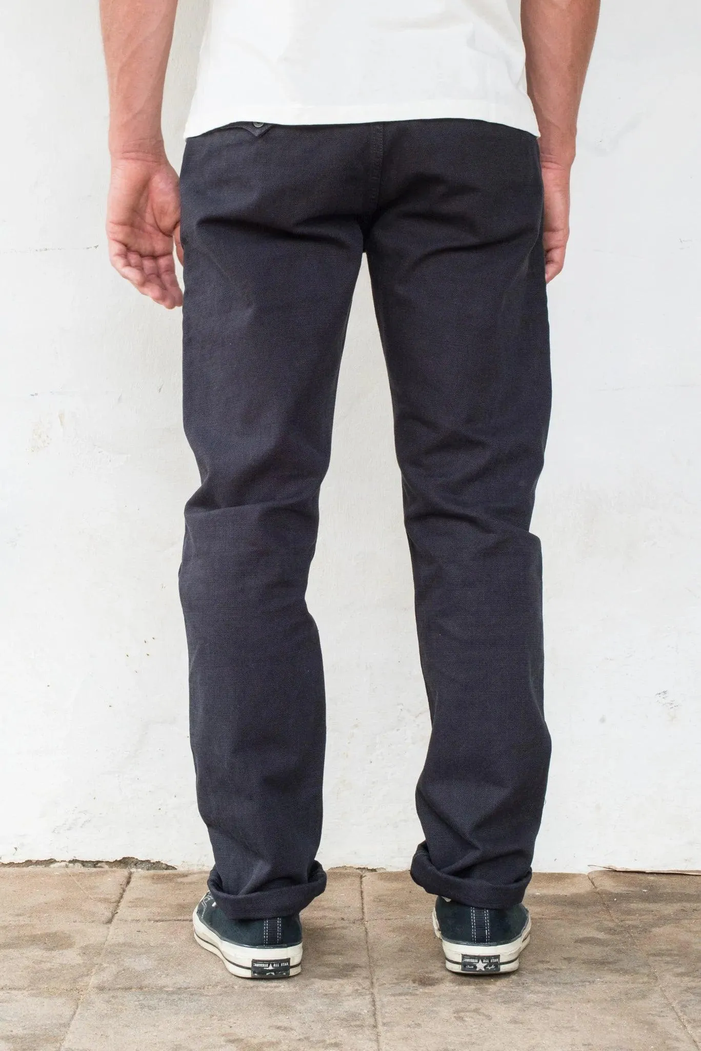 Freenote Cloth - Workers Chino Slim Fit 14oz Slub Black