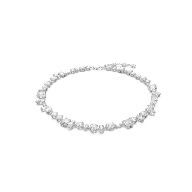 Gema White Rhodium Plated Necklace 5639327