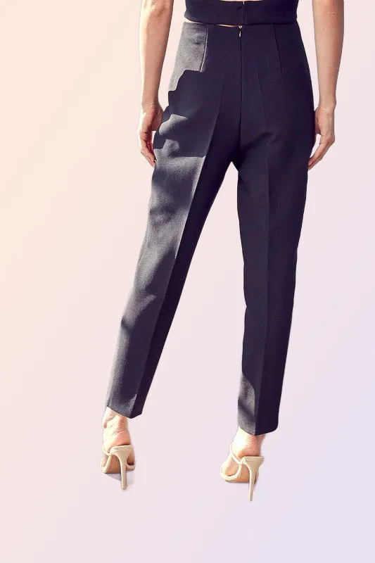 GRANADA HIGH WAISTED SLIM PANTS