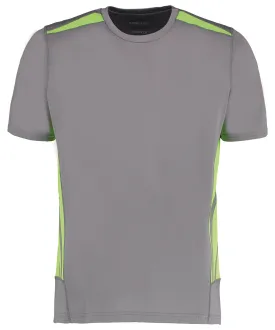 Grey/Fluorescent Lime - Gamegear® Cooltex® training t-shirt (regular fit)