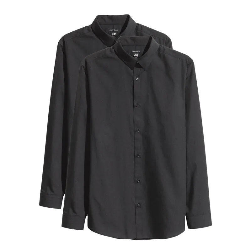 H&M Black Casual Shirt