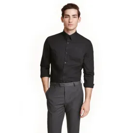 H&M Black Casual Shirt