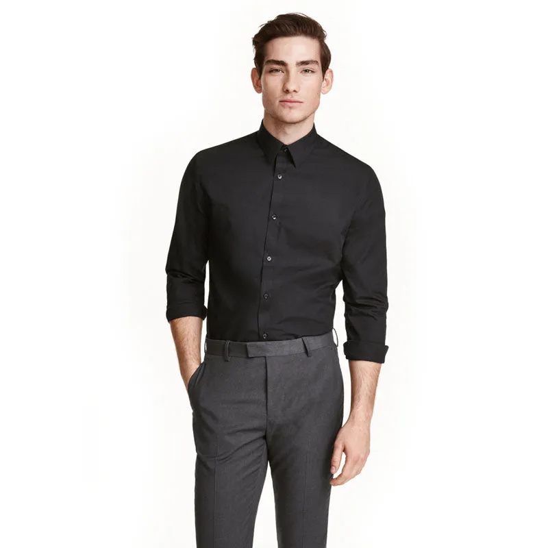 H&M Black Casual Shirt