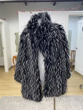 H&M faux fur coat 10