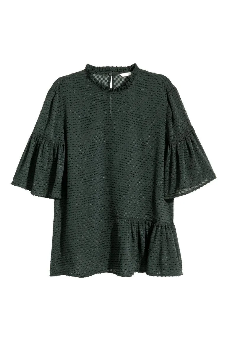 H&M Green Top