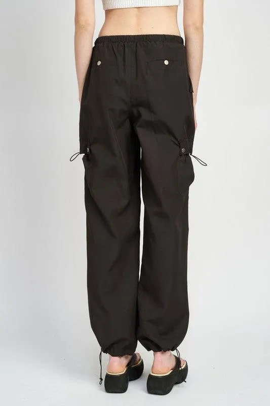 High Rise Cargo Pants