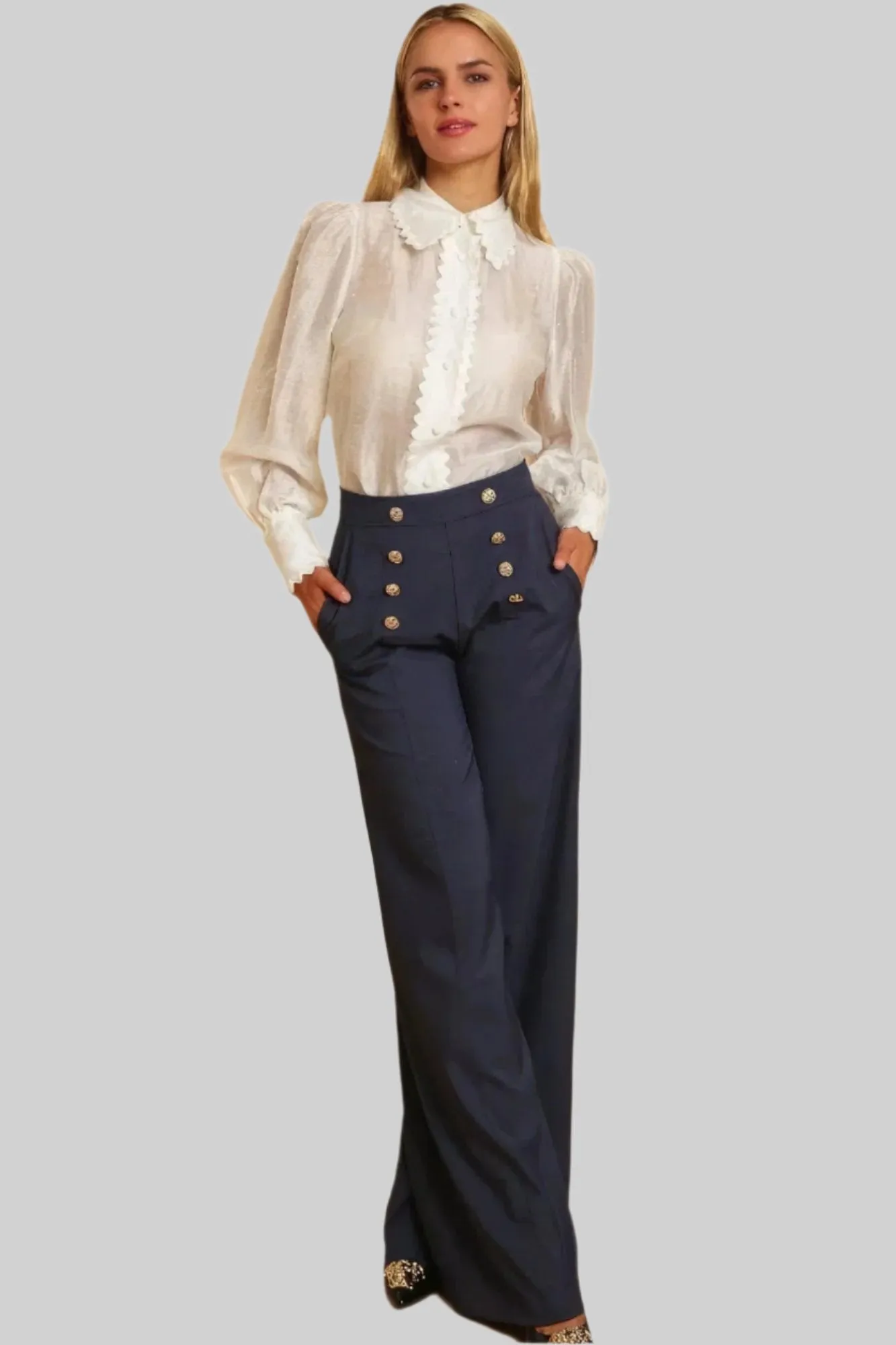 High-Waisted Dressy Pants for Elevated Style