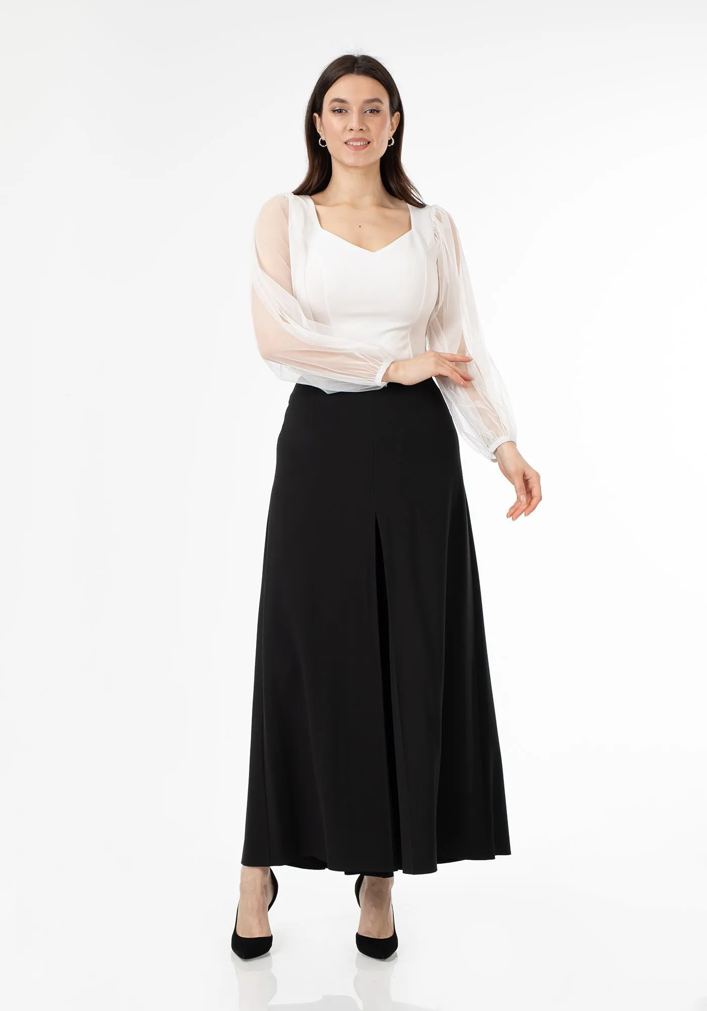 High Waisted Palazzo Pants