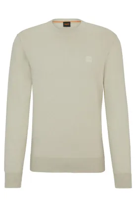 Hugo Boss Orange Kanovano Knitwear: LIGHT BEIGE