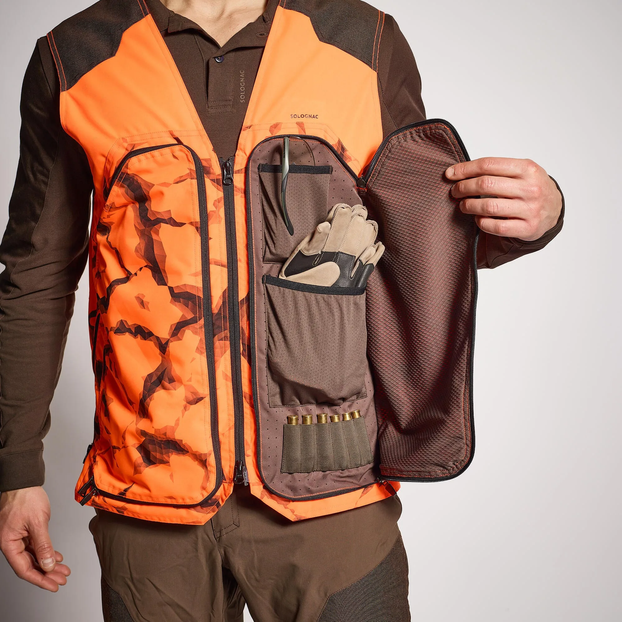 Hunting vest Treemetic SOLOGNAC, camouflage