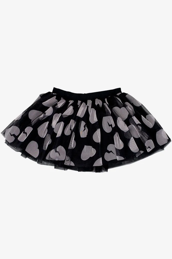 Huxbaby Tulle Girls Skirt - Black