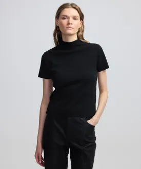 Ipekyol Short Sleeve Basic Knitwear Black