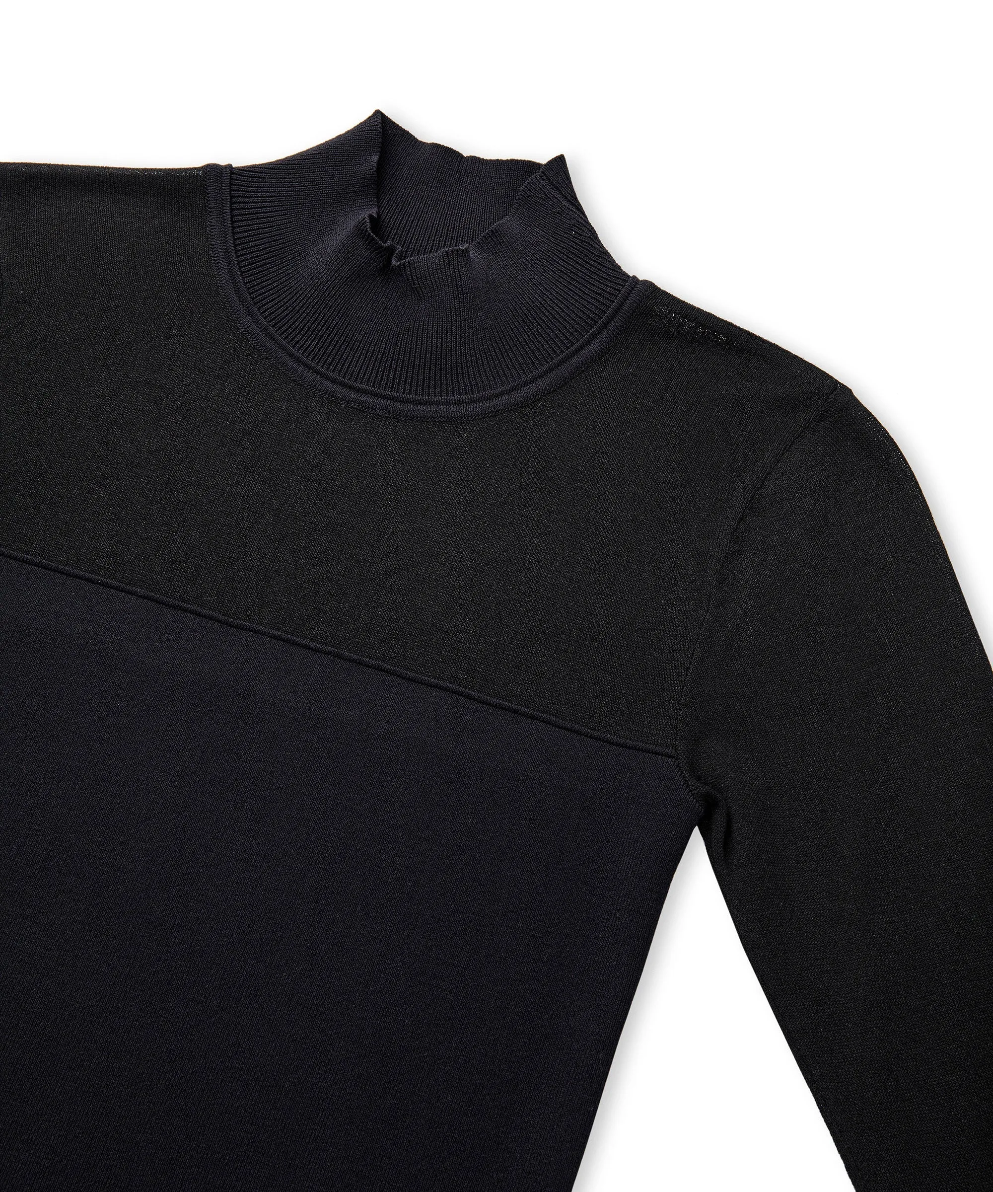 Ipekyol Transparent Mix Slim Fit Knitwear Black