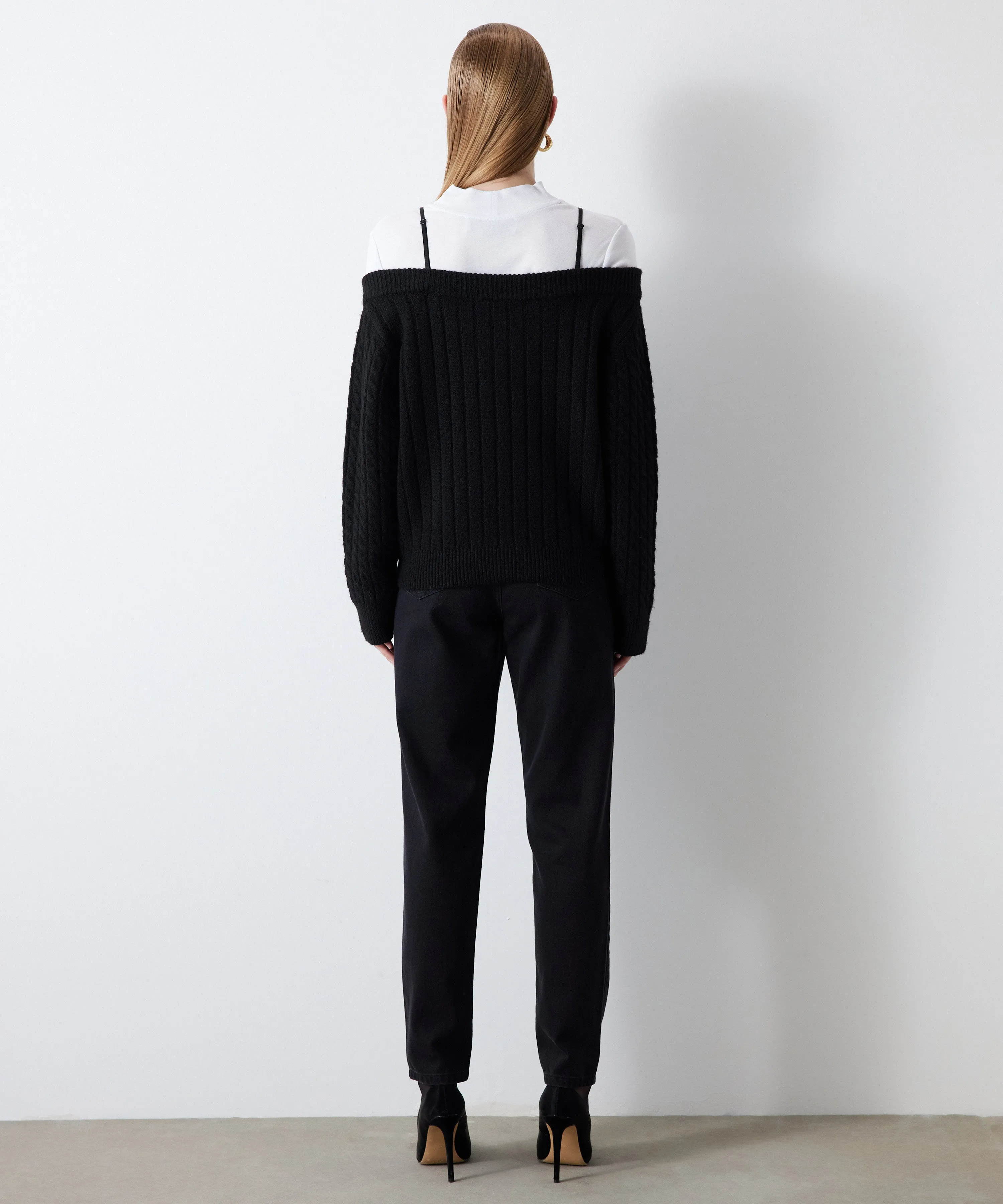 Ipekyol Two Piece Look Knitwear Black