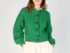 IrelandsEye Women's Clover Cardigan