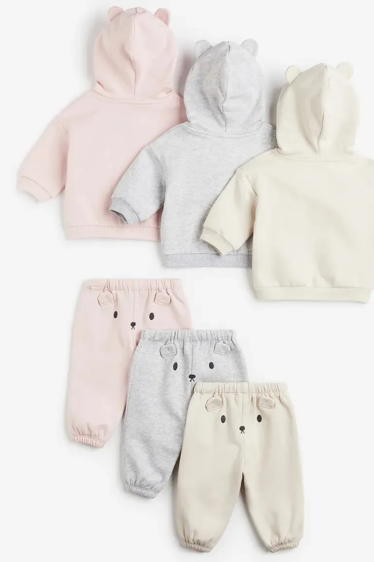 Joggers with decorative details H&M, pink