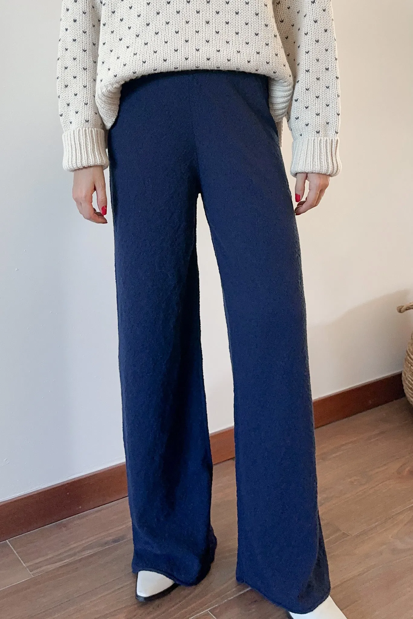 Libby Straight Leg Sweater Knit Pants