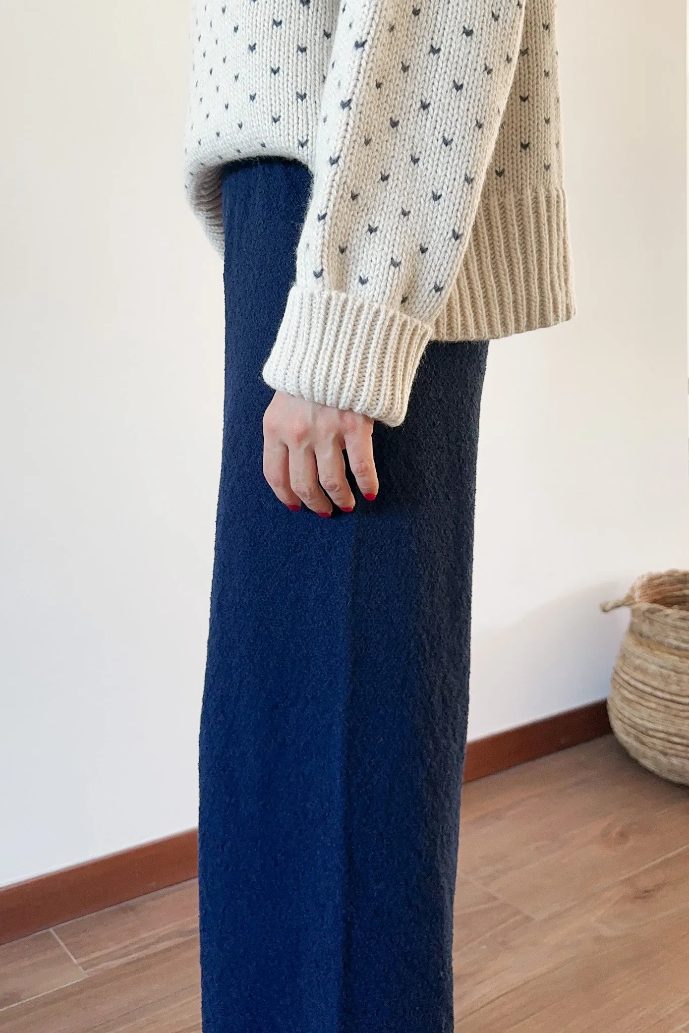 Libby Straight Leg Sweater Knit Pants