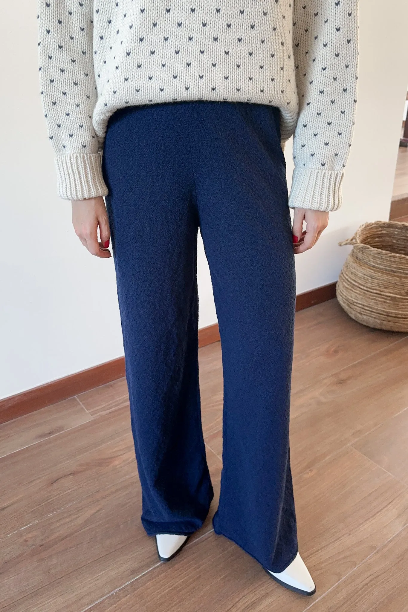 Libby Straight Leg Sweater Knit Pants